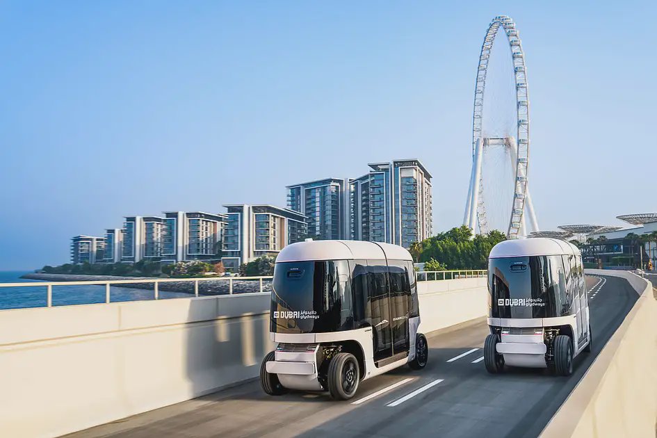 Dubai Begins Trial of Driverless Pods at Bluewaters
