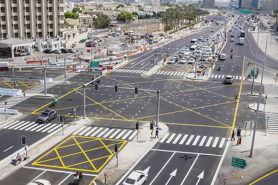 Dubai Converts Al Satwa Roundabout Into Signalised Junction, Cutting Travel Times by Half